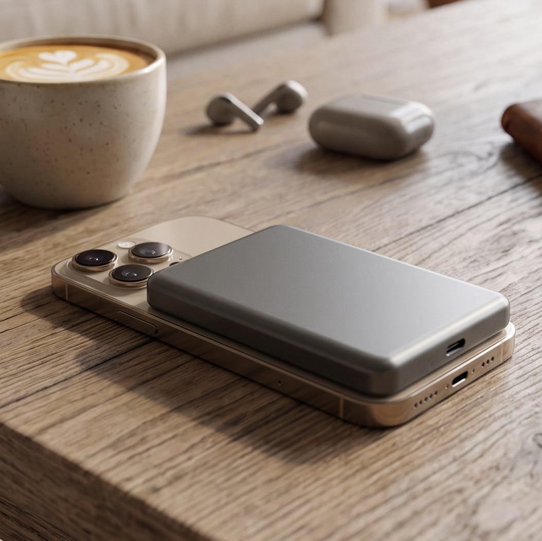 5,000mAh Pluse 3-in-1 Magnetic Powerbank - Power Bank (<6000mAh)
