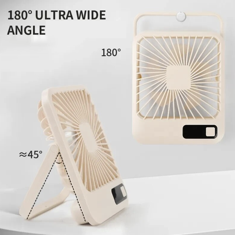 Rechargeable Tabletop Fan 
