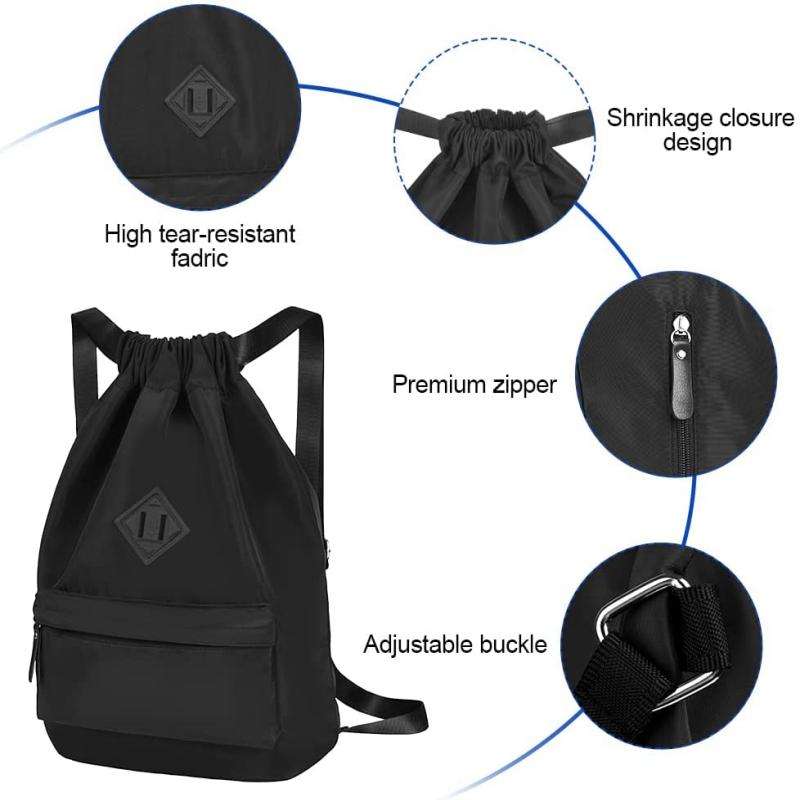 Endurance Multi-Compartment Drawstring Backpack