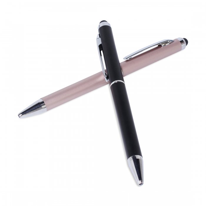 Stylish Thanasis Ball Pen with Stylus (Twist-to-Write)