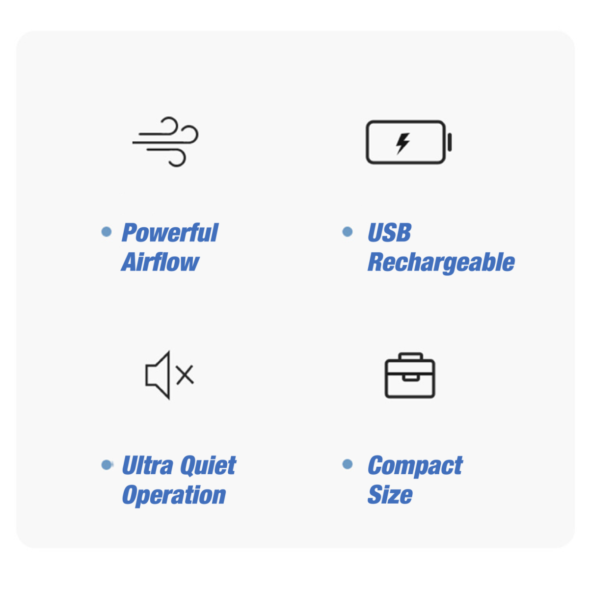 Deka Handheld Fan with Phone Stand 