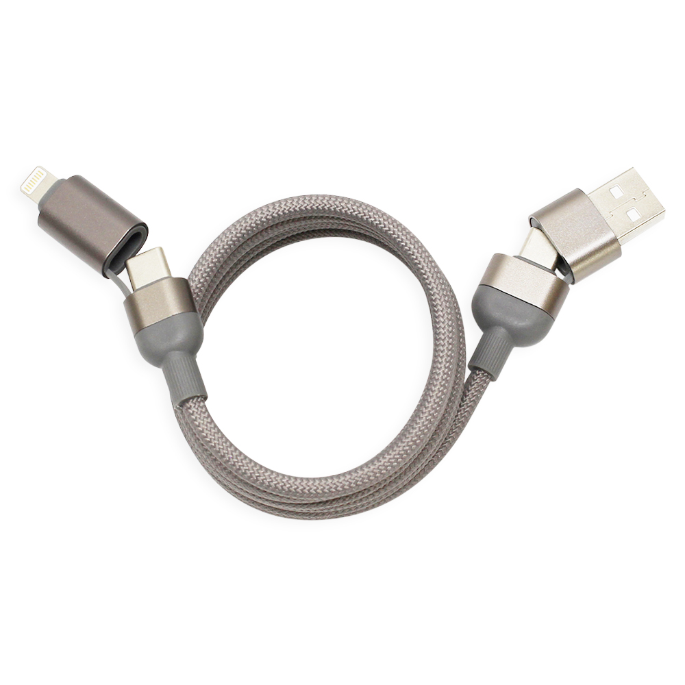 100W 4 in 1 Magnetic Charging Cable (Type C-to-Type C)