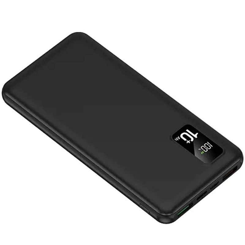 10000mAh Powerbank with Built-In Cables