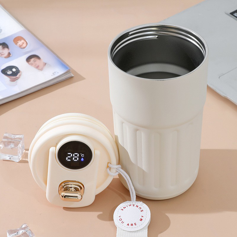 450ml Stainless Steel Tumbler with LED Temperature Display