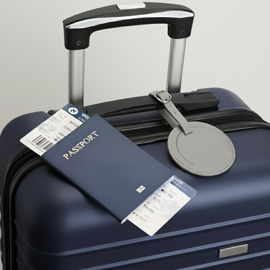 Orbit Luggage Tag (PU Leather)