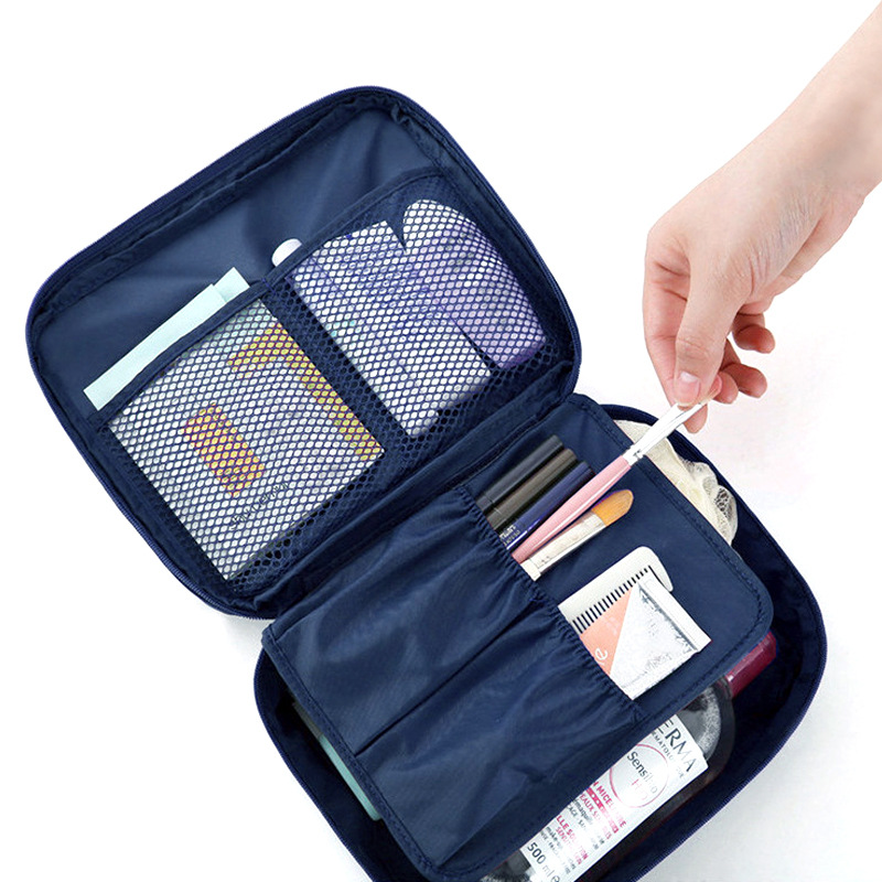 Multi-Compartment Toiletries Pouch