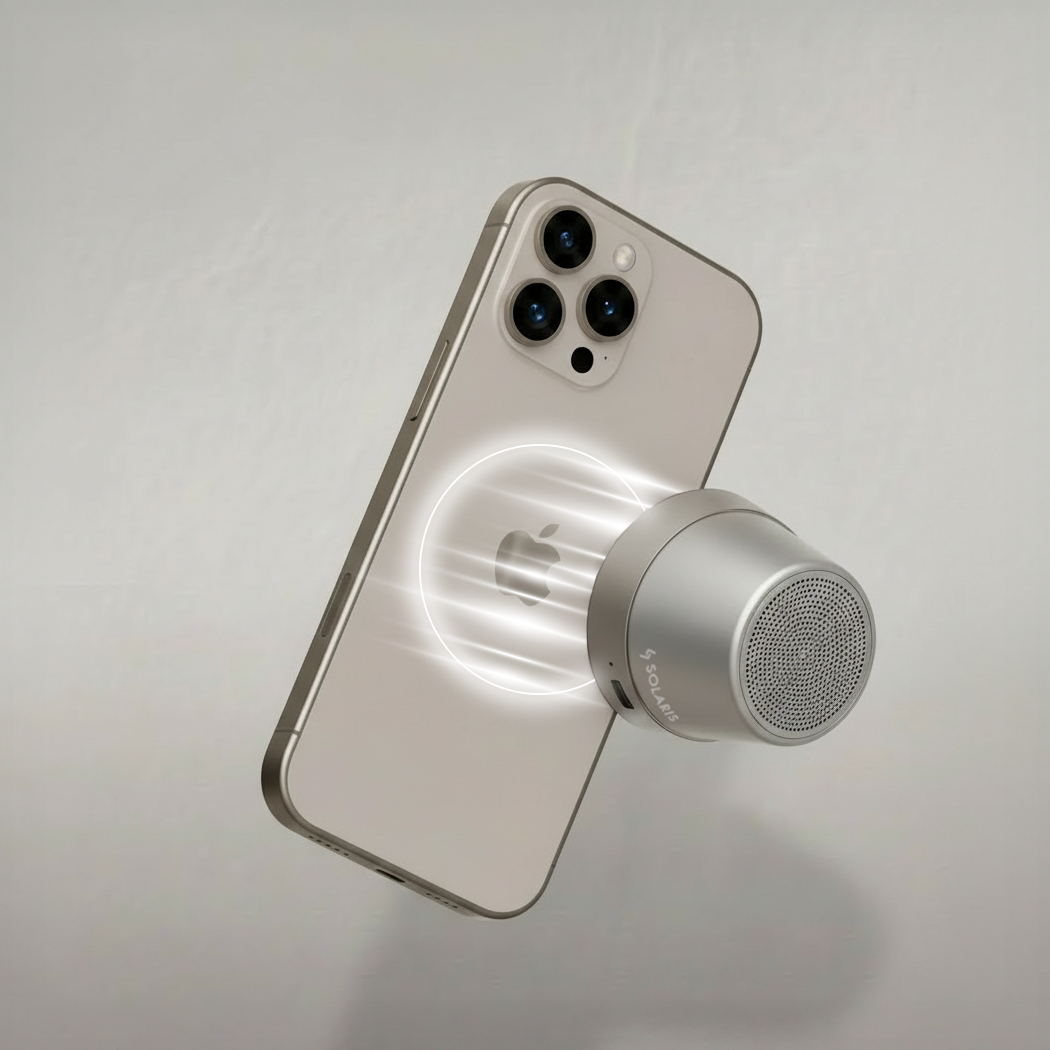 SOLARIS ClarityPro Magnetic Wireless Speaker