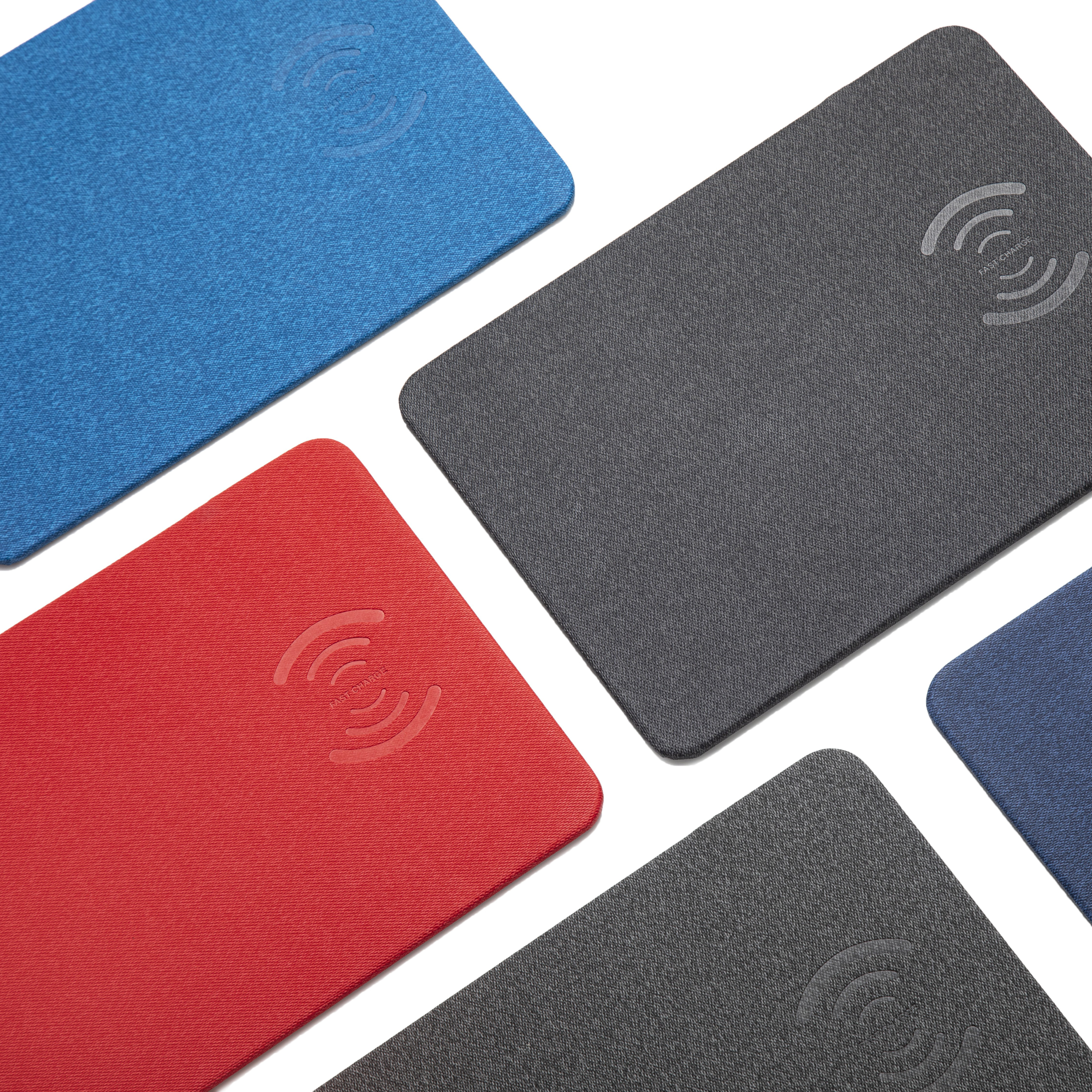 15W Premium Qi Wireless Charging Mousepad (PU Leather) 