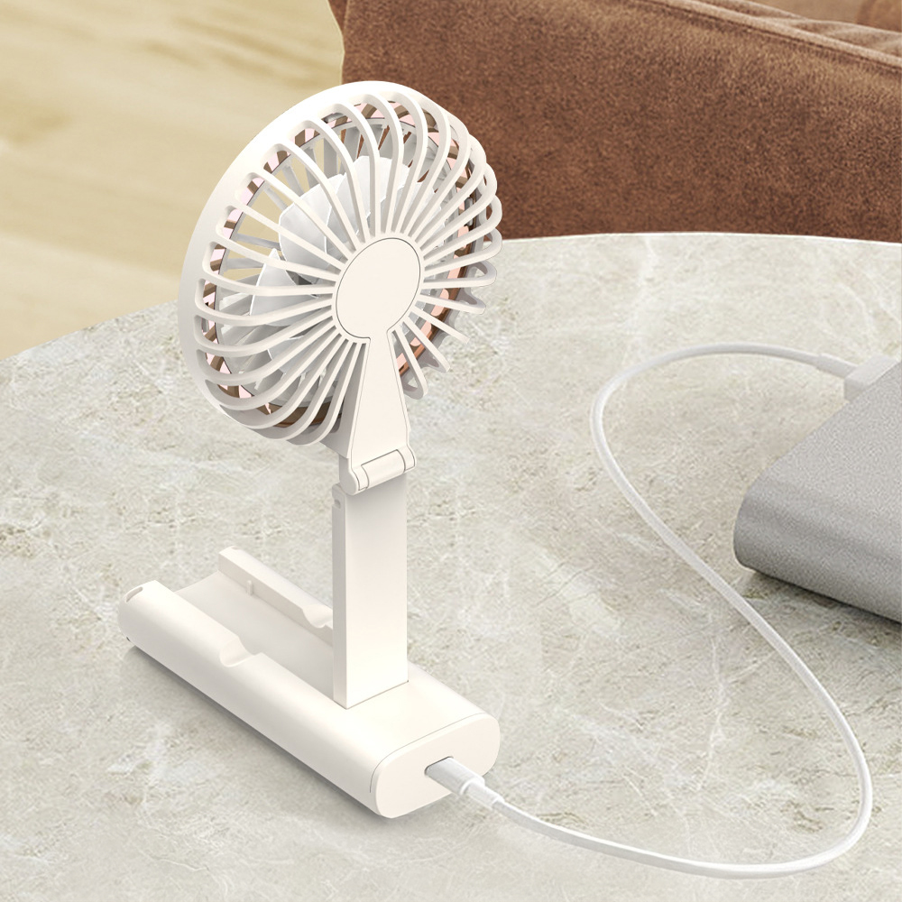 Lightweight Fan with Phone Holder
