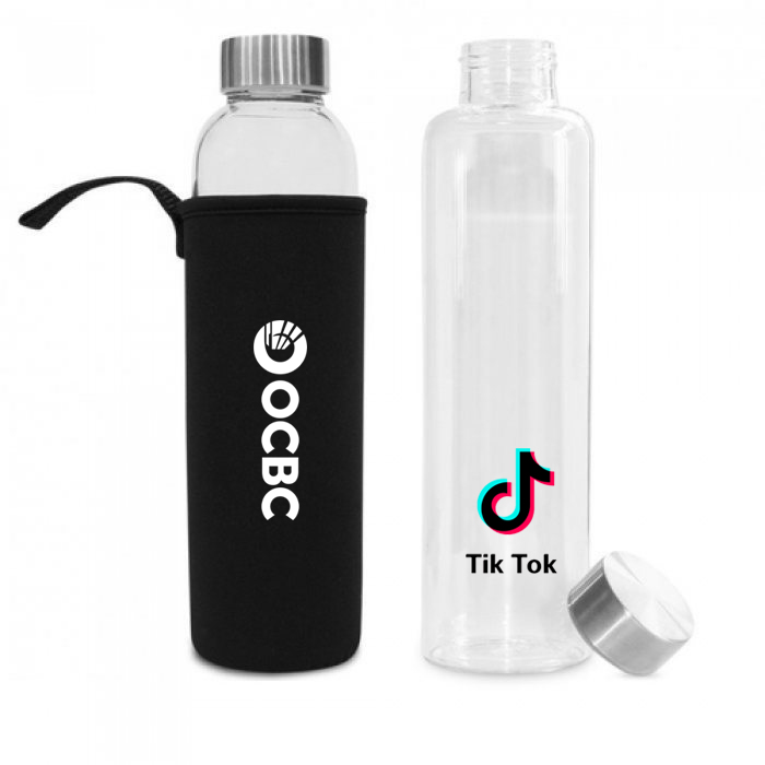 550ml Hario Glass Bottle with Sleeve