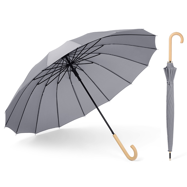 23'' Urban Umbrella with Wooden Handle