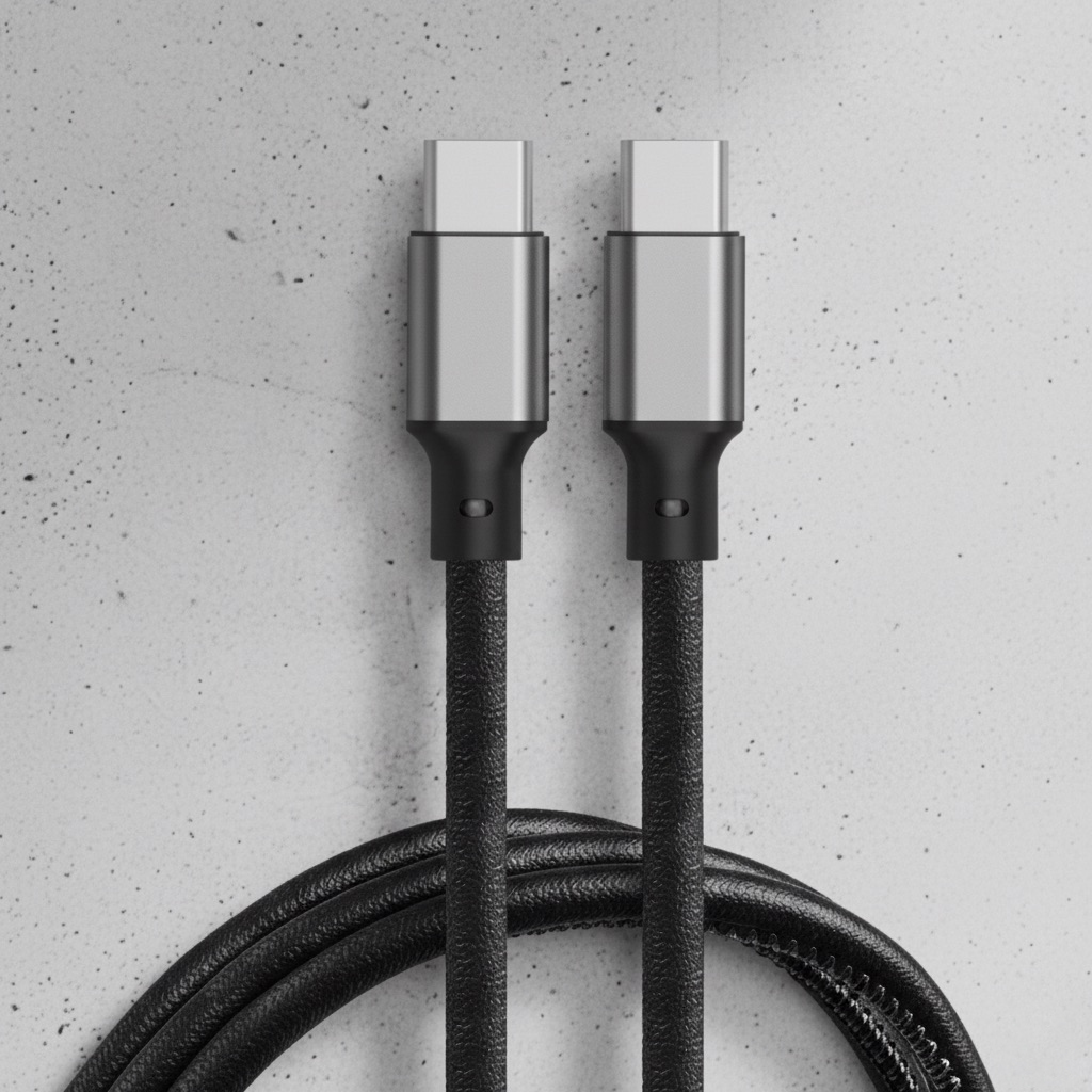 60W PD Fast Charging PU Cable (Type C-to -Type C)