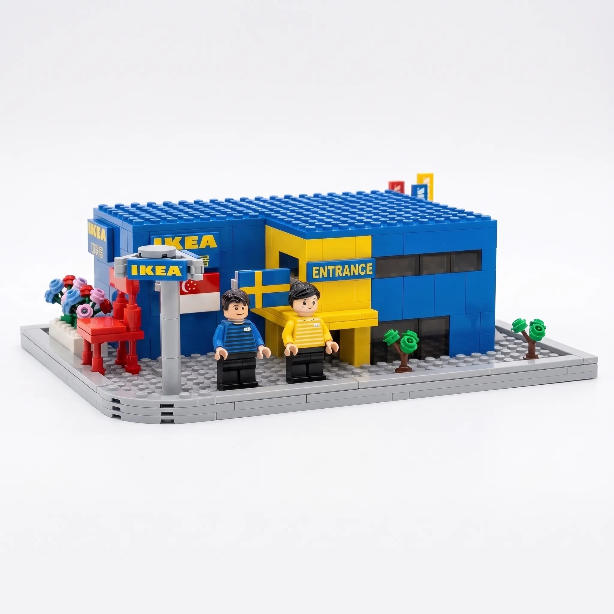 Custom DIY Building Block Corporate Set