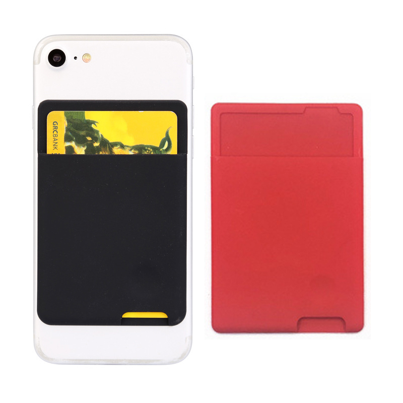 Push-Out Silicone Card Holder