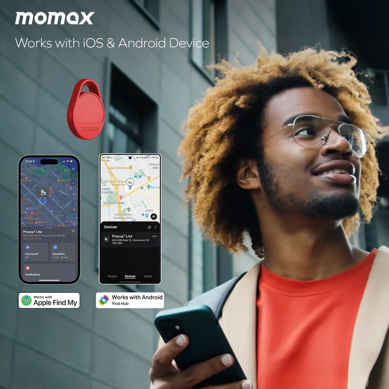 Momax  Pinpop² Lite Find My Locator Sale price