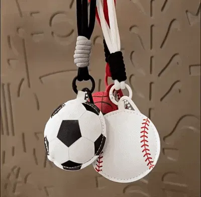 Custom PU Leather Keychain with Print - Custom Keychains