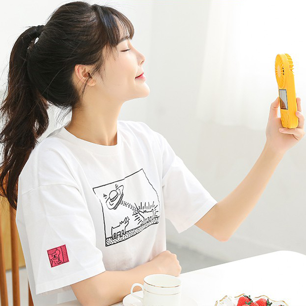 Portable Handheld Electric Fan Game