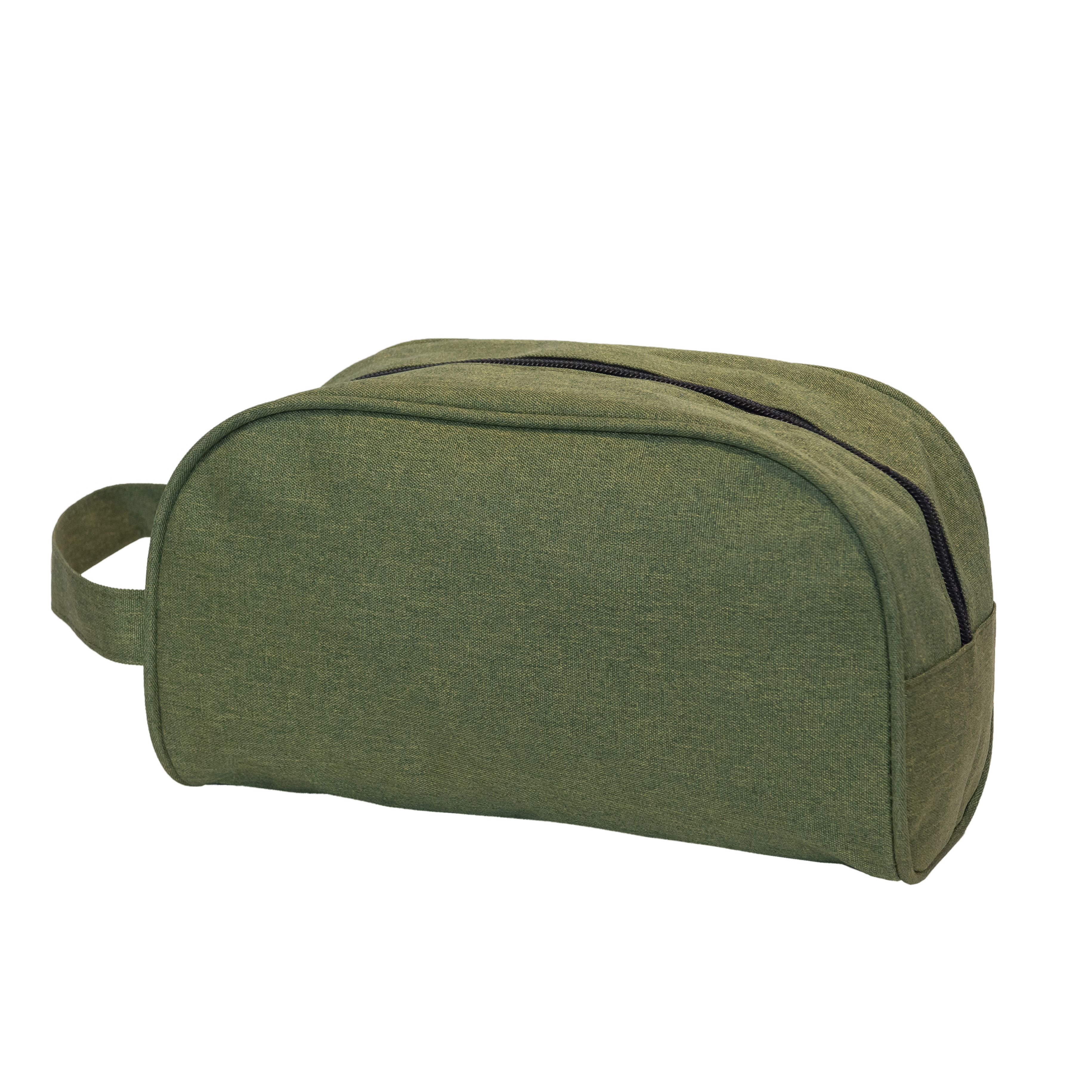 Dual-Compartment Zipper Pouch