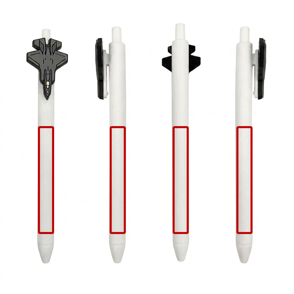 Custom 2D PVC Pen - Promotional Pens - 1 or 2 Color