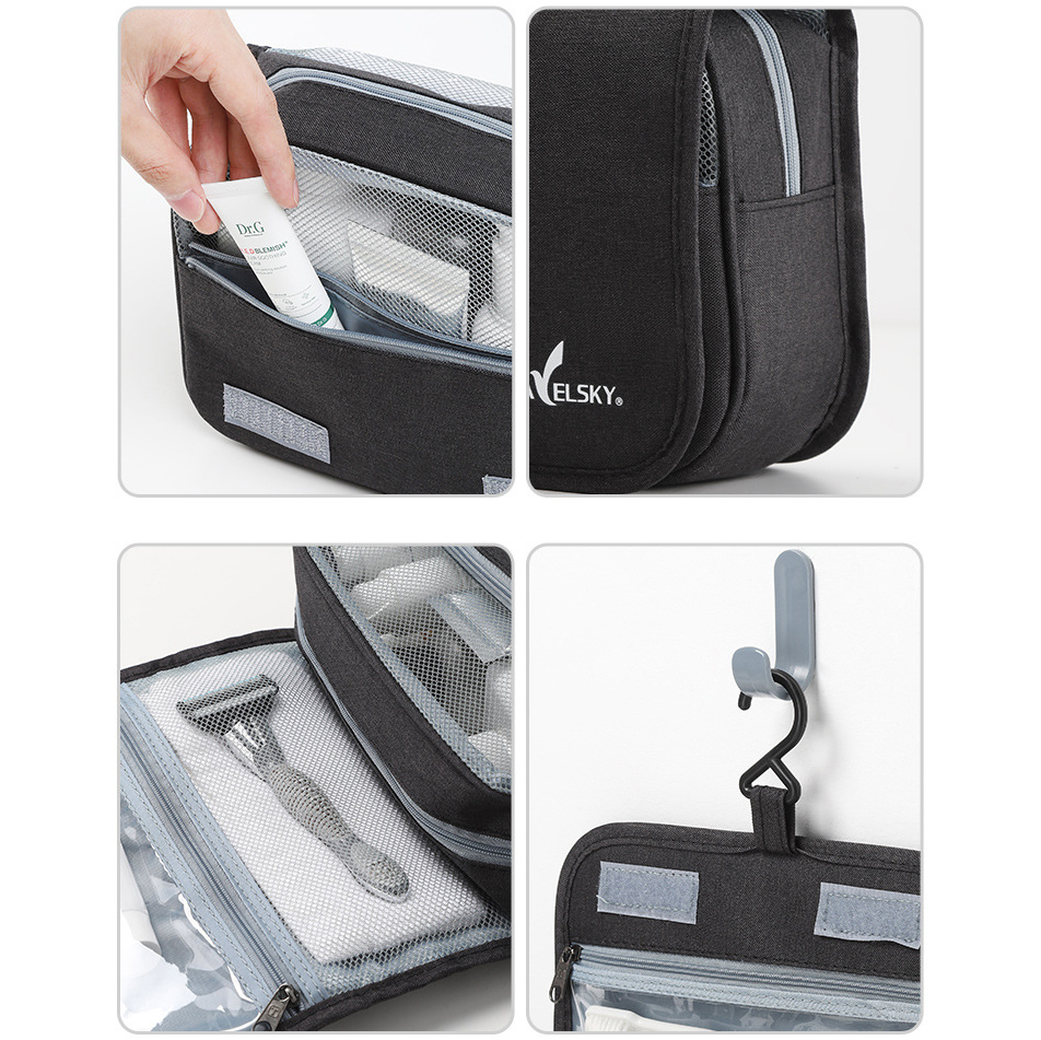 Large Capacity Cosmetics/Toiletries Pouch