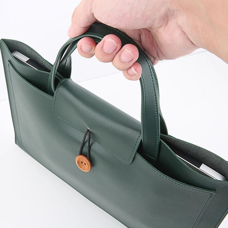 14 Inch Luxe Laptop Bag with Handle 