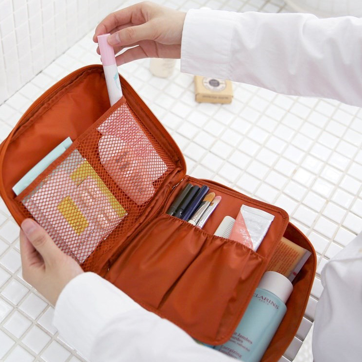 Customised Toiletries Pouch With Logo Print Singapore