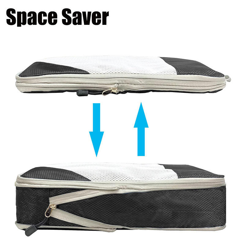 4 Pcs Compression Travel Packing Cube