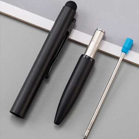 EXEC Twist Action Metal Ball Pen with Stylus