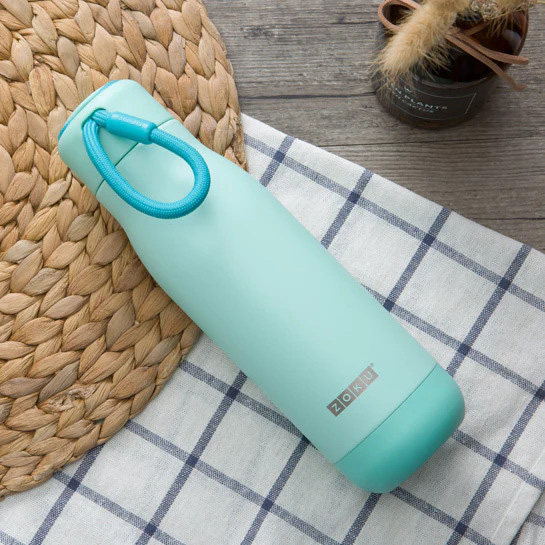 Zoku  530ml Powder Coated Vacuum Insulated Bottle 