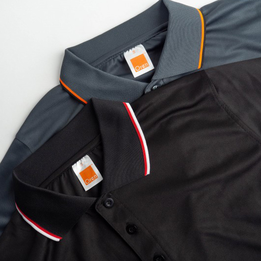 Collar Multi-Tone Dri Fit Polo T-Shirt 