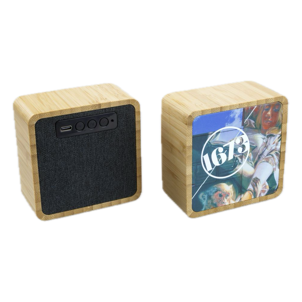 Glow Bamboo Bluetooth Speaker 