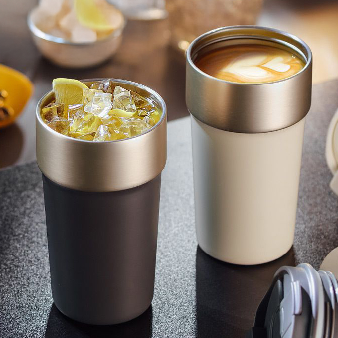 500ml Onyx Strap Flask 