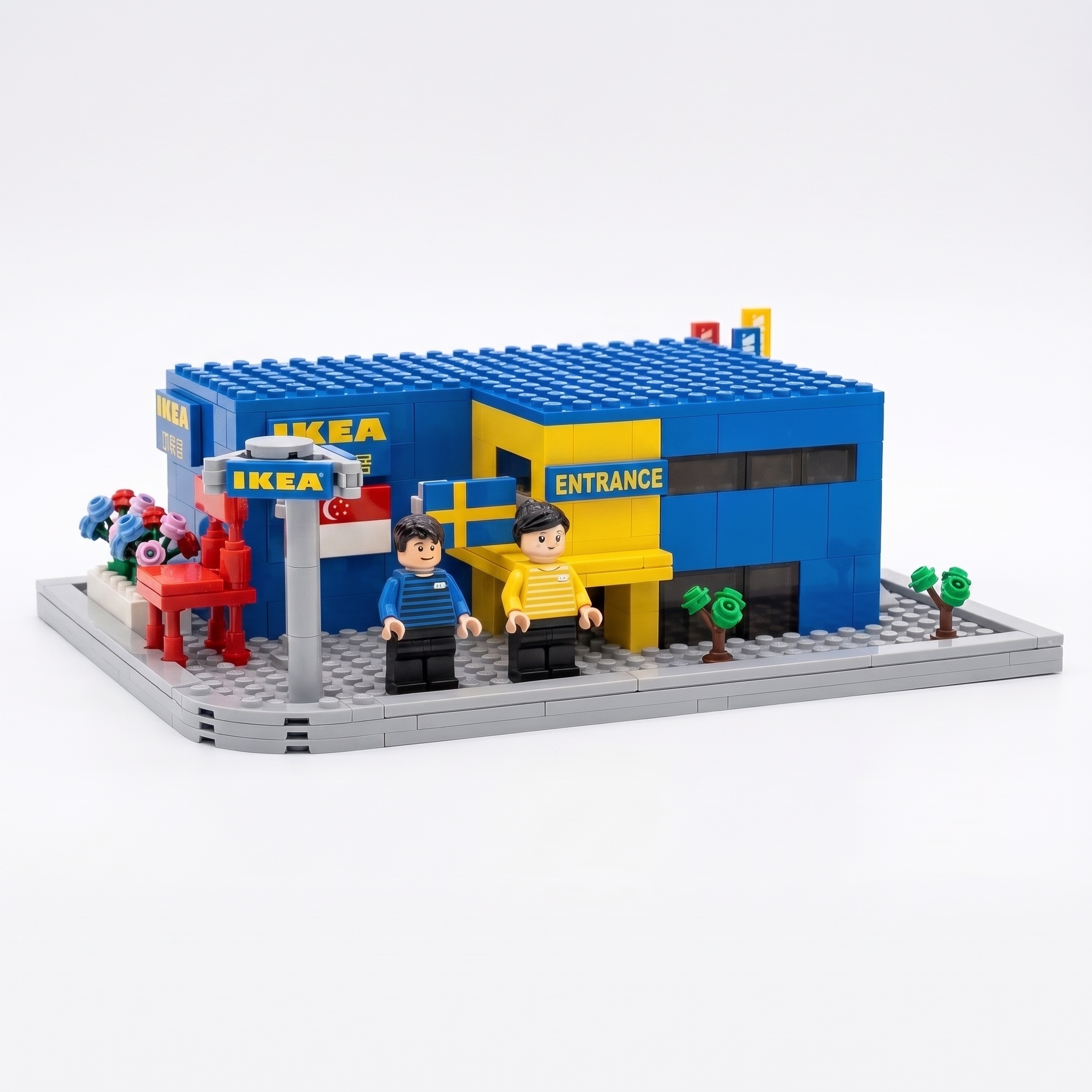 Custom DIY Building Block Corporate Set