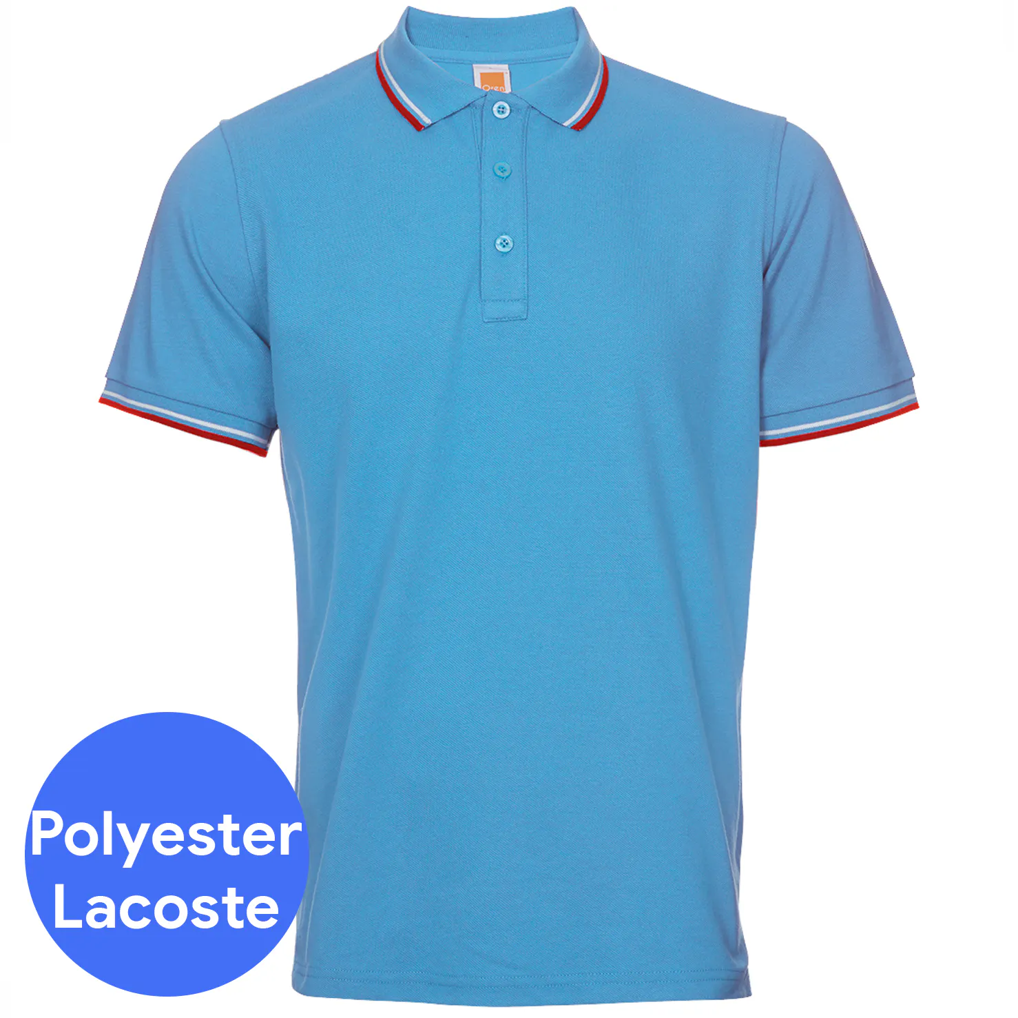 Multi-Tone Collar & Cuff Polo T-Shirt