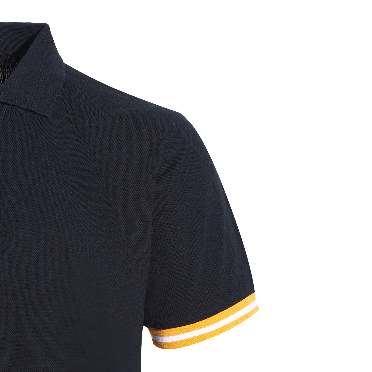 Multi-Tone Cuff Polo T-Shirt