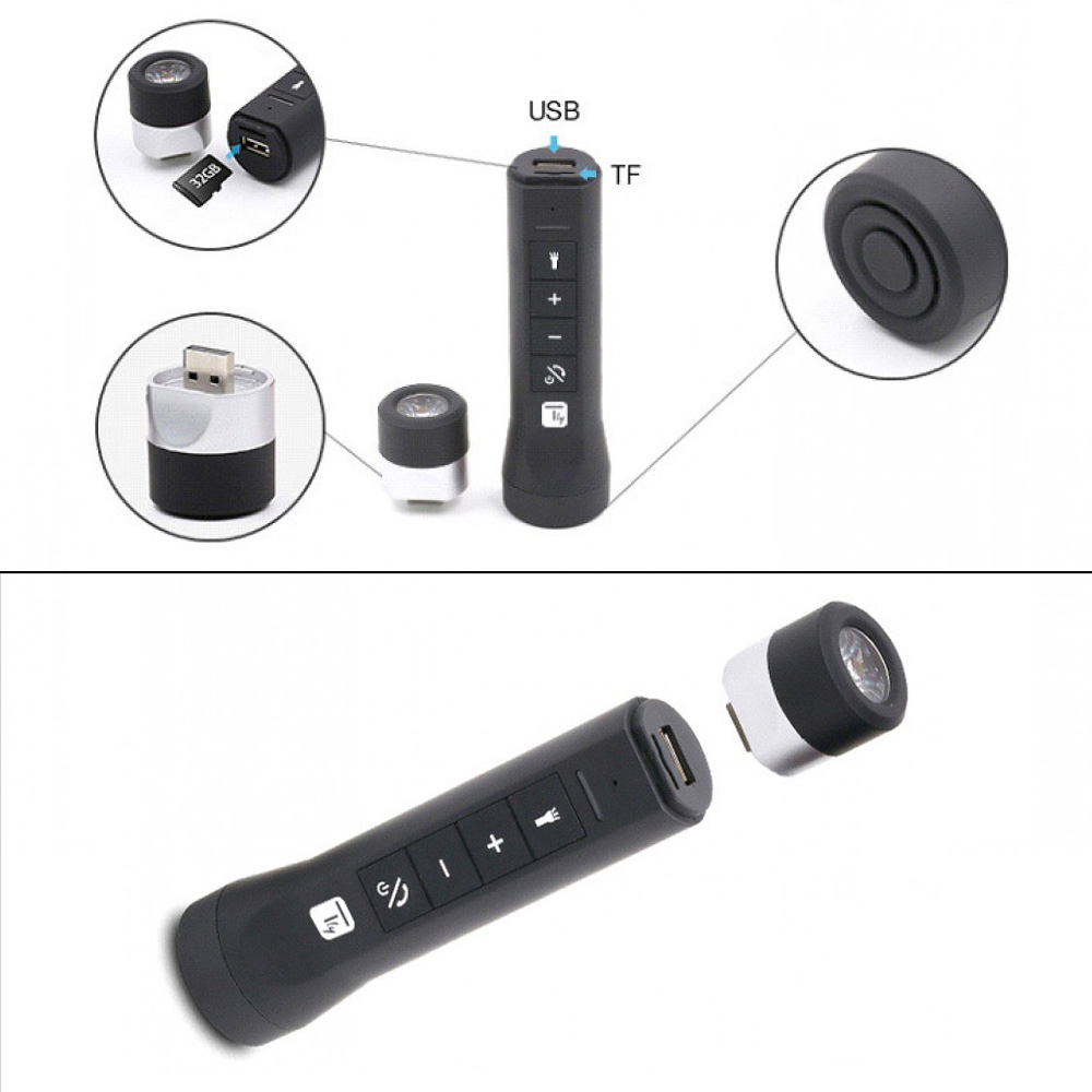 5 in 1 Multifunction Rechargeable Torchlight  