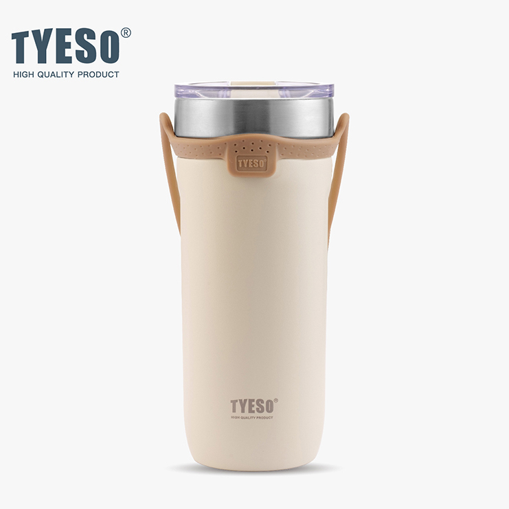 Tyeso 710ml Insulated Tumbler with Strap 