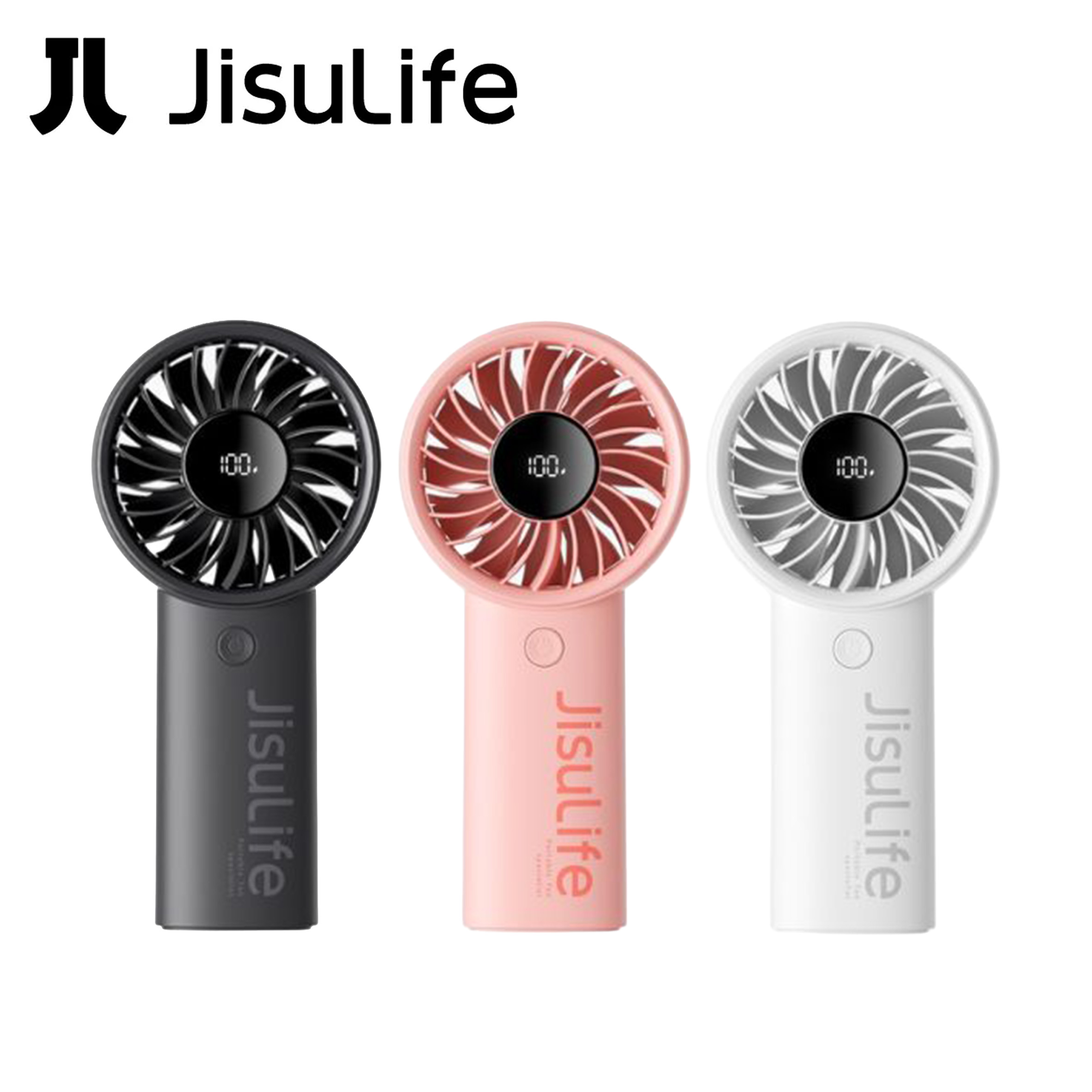 Jisulife 5000mAh Handheld Fan Life7