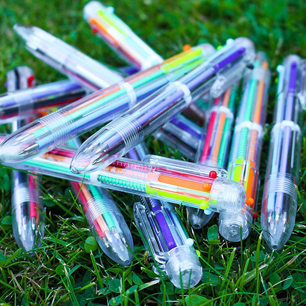 Rainbow Multicolor 6-in-1 Ball Pen