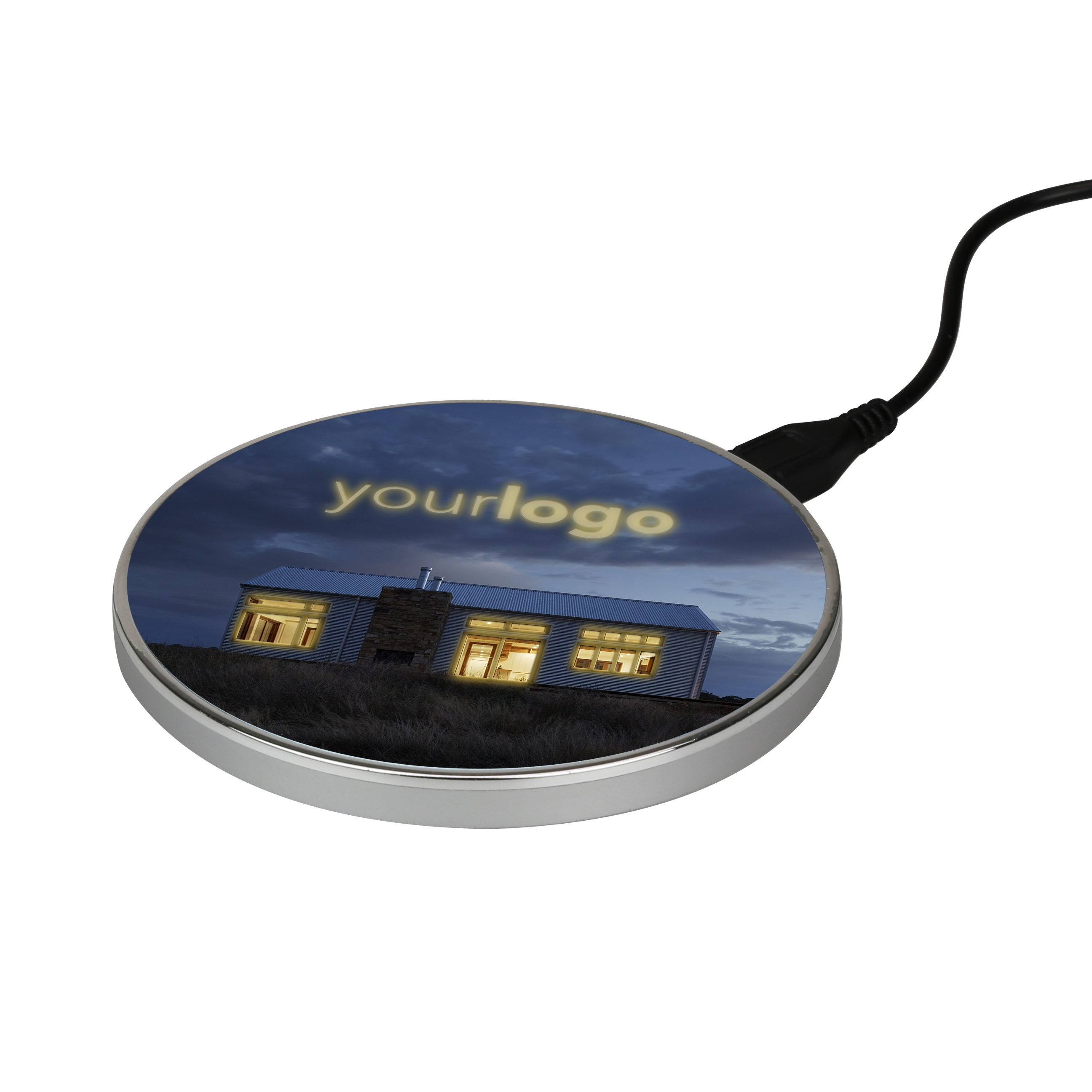 15W LED Logo Light up Wireless Charger 