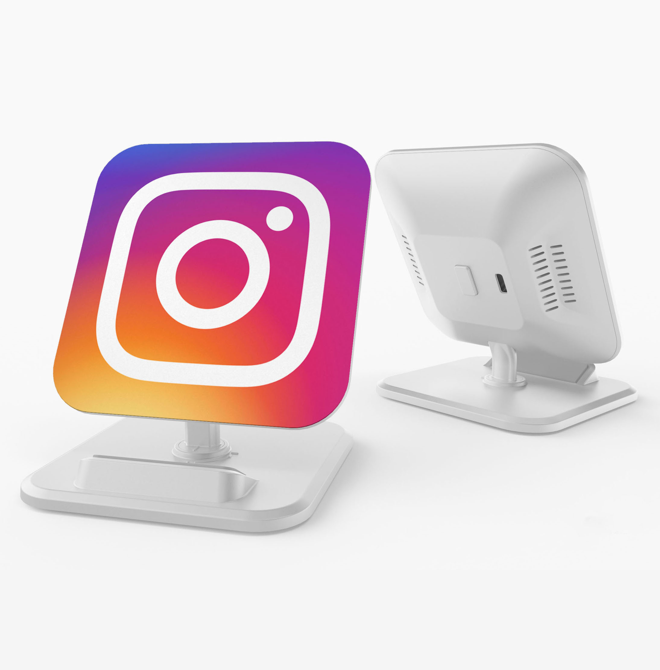 Halo Adjustable 10W Wireless Charger Phone Holder