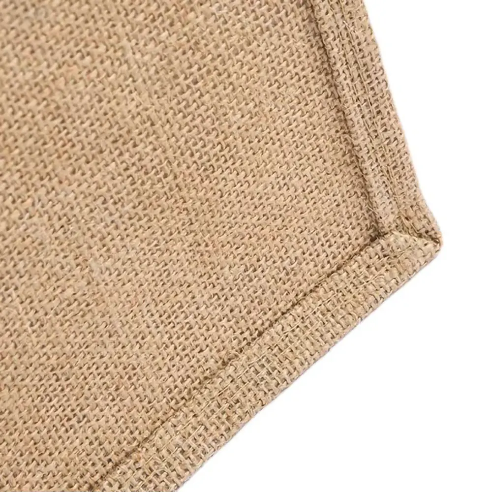 Small Laminated Jute Tote Bag