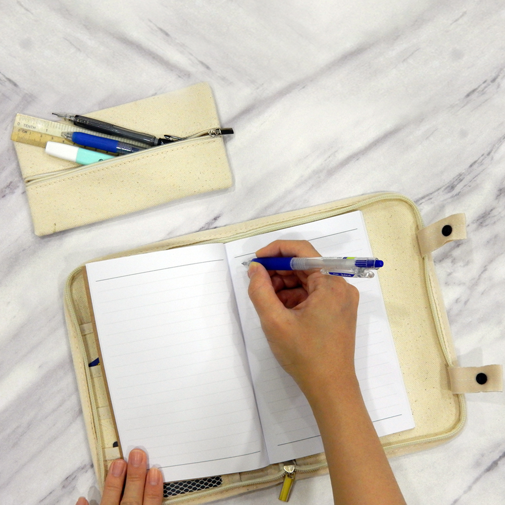 Canvas Organiser (with notebook)