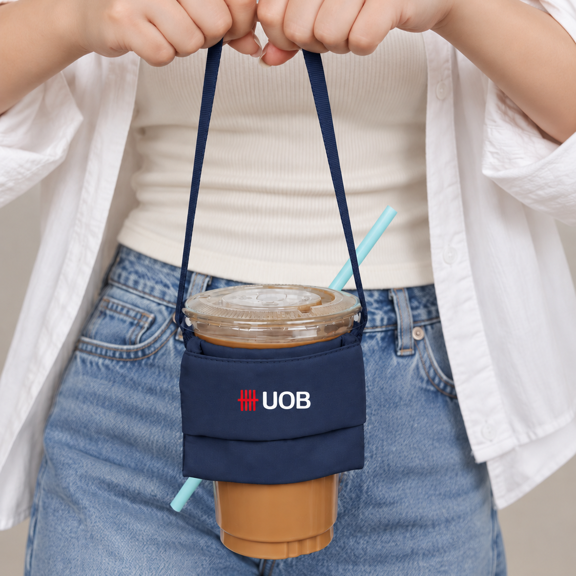 Flexa Foldable Cup Carrier Charm - Bag Charm & Nano Backpack