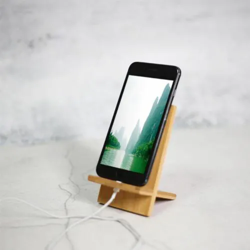Bamboo Phone Stand