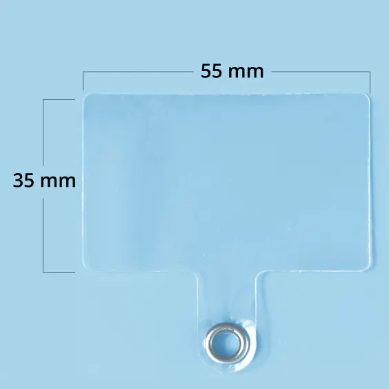 Transparent Tether Tab