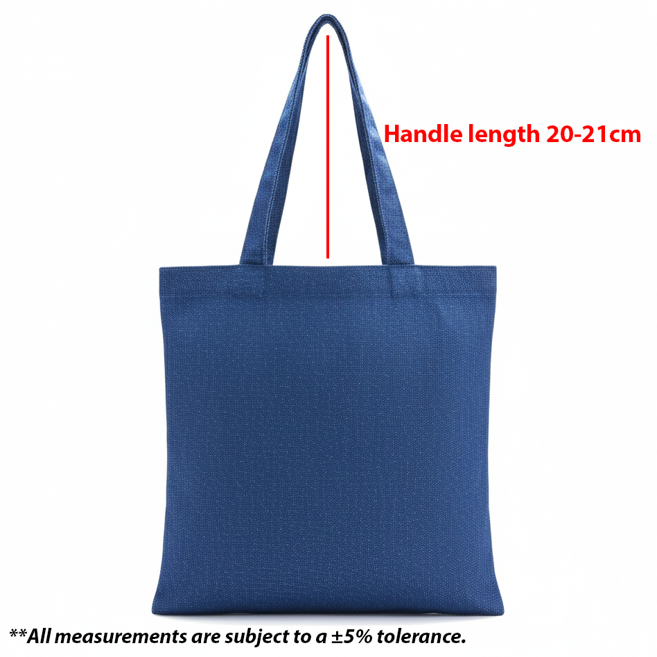 A4 Denim Tote Bag