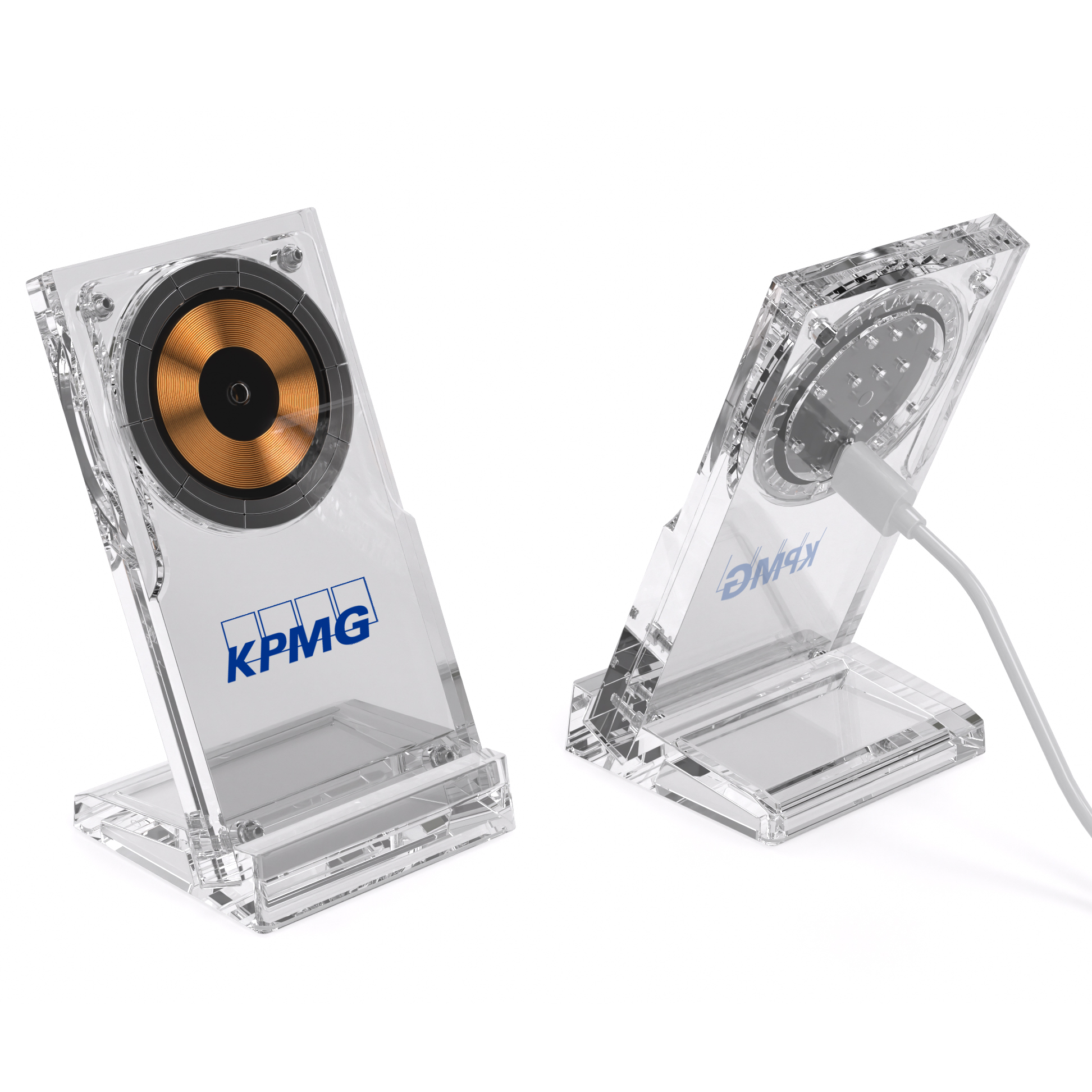 15W MagSafe Acrylic Wireless Charger with Stand