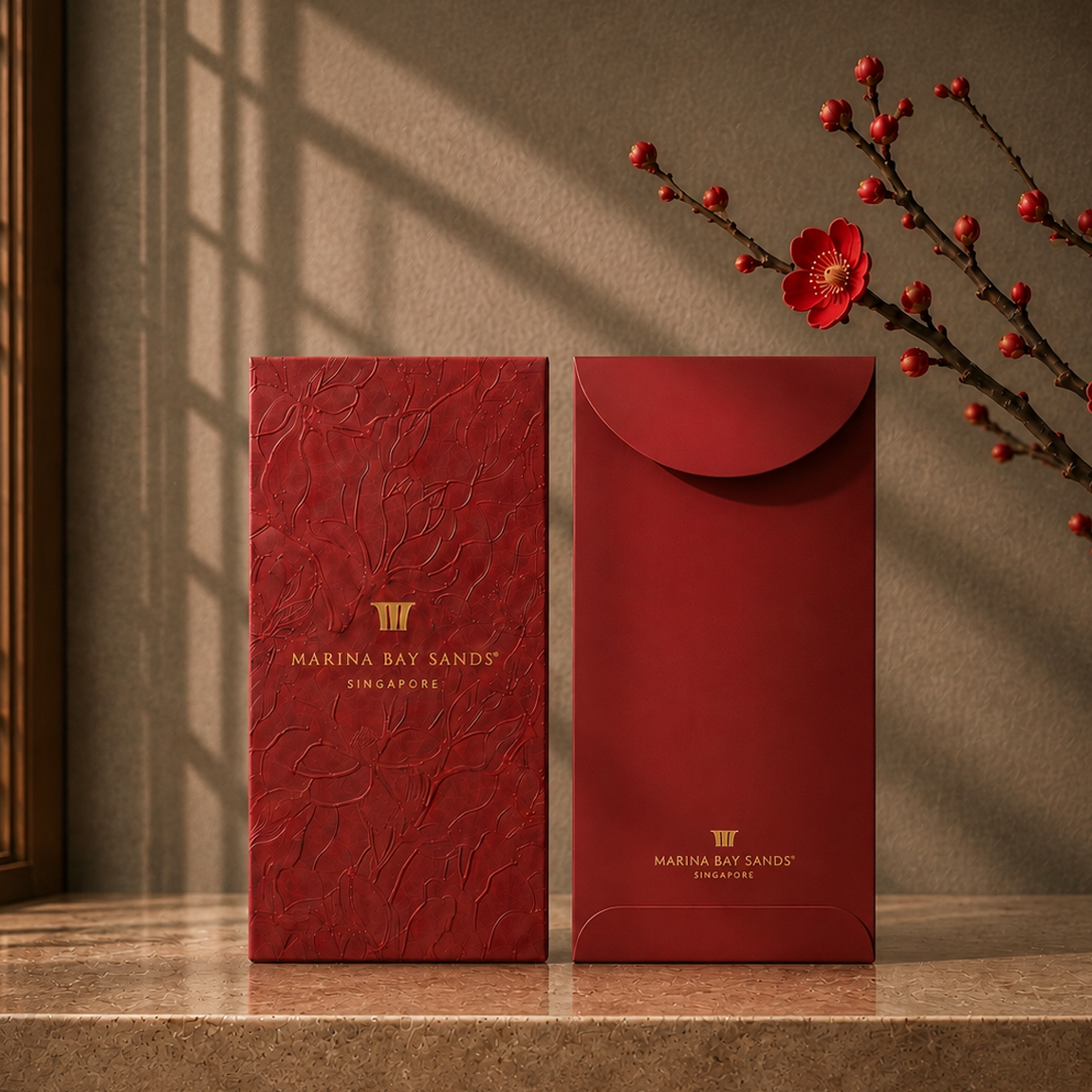 Auspicious Bloom Red Packets - Red Packet (Ang Bao)