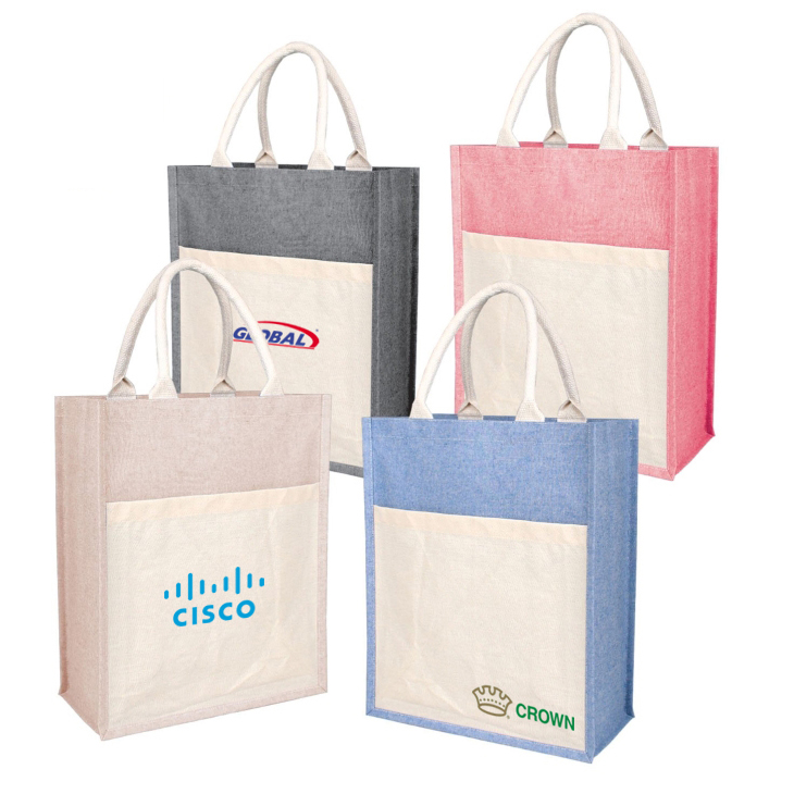 Ecco Cotton Canvas Tote Bag